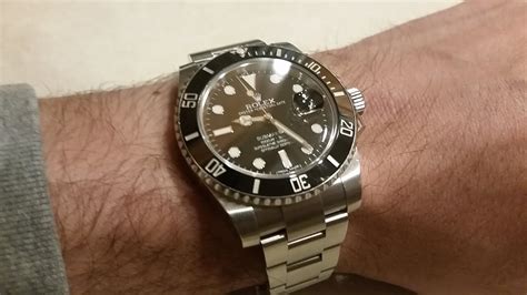 rolex submariner scratches